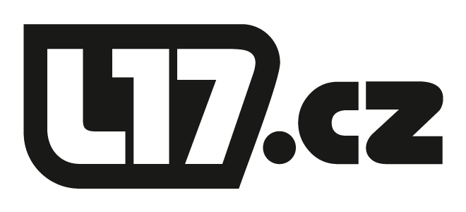 Logo L17 - černobílé